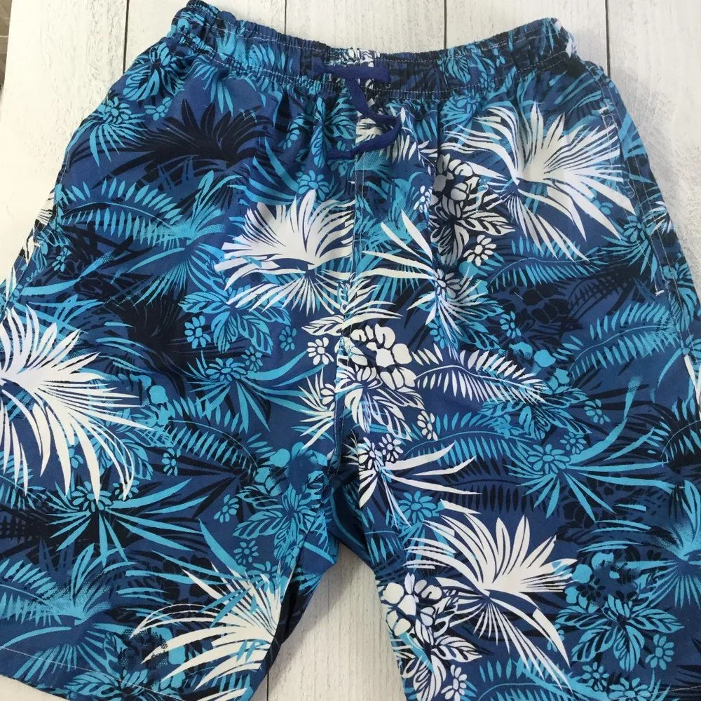Simply Basic‎ Boys Board Shorts, XL, Tropical Print